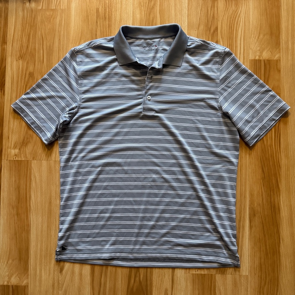 Untuckit Lightweight Performance Polo Collared Go… - image 1